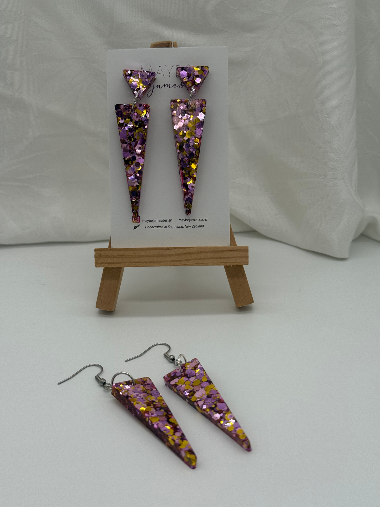 Bee Real - 5cm Spring Dangles image 1