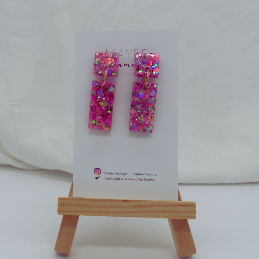 Mini Warm Fuzzy Feelings - 2.5cm Long Dangles image 0