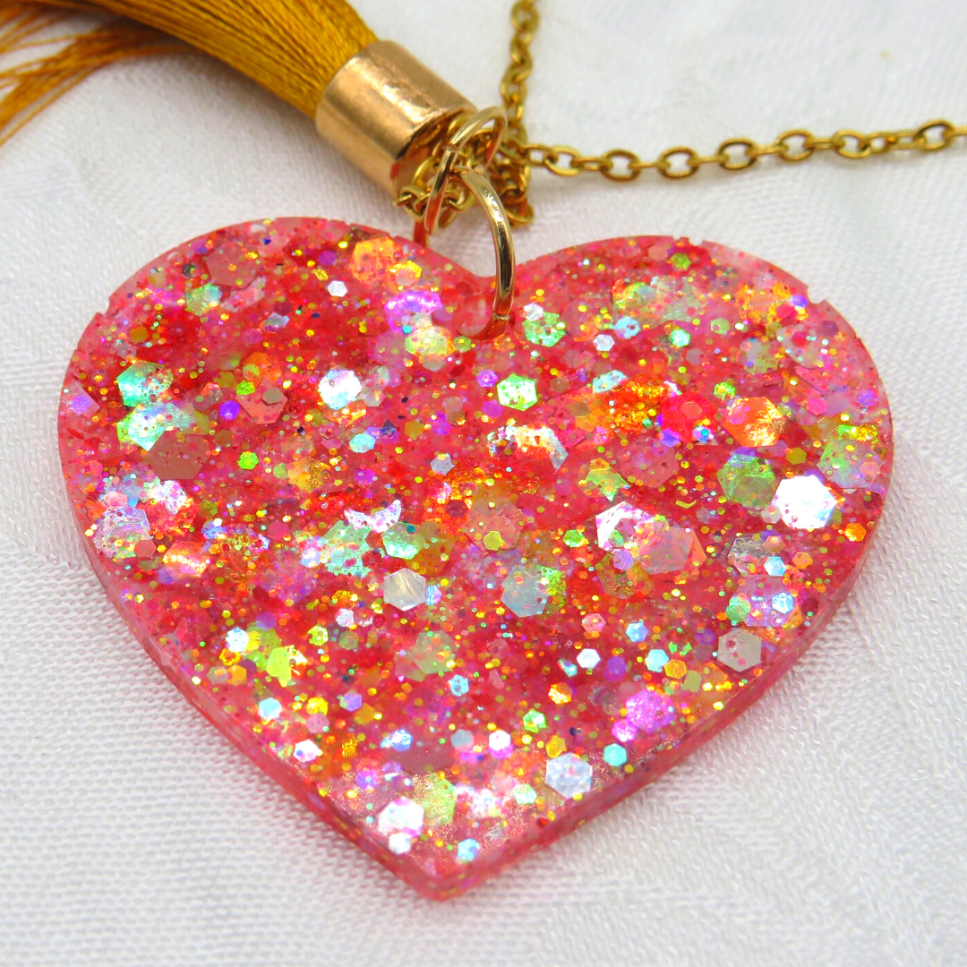 Love Is... Warm Glitter Heart image 0