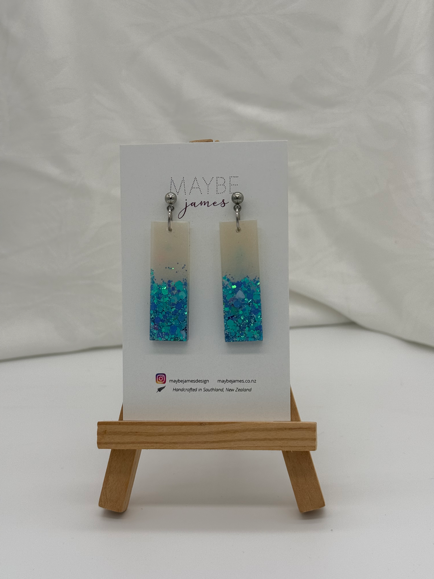 Pearl N … Glitter Dangles image 2