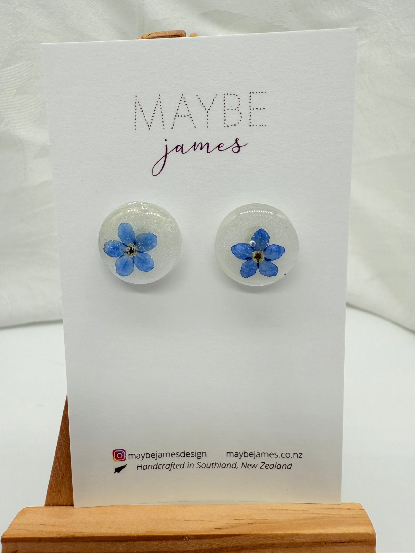 Forget Me Not 1cm Studs