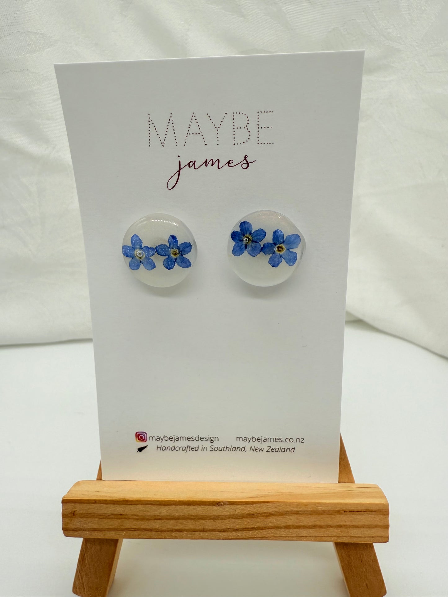 Forget Me Not 1cm Studs