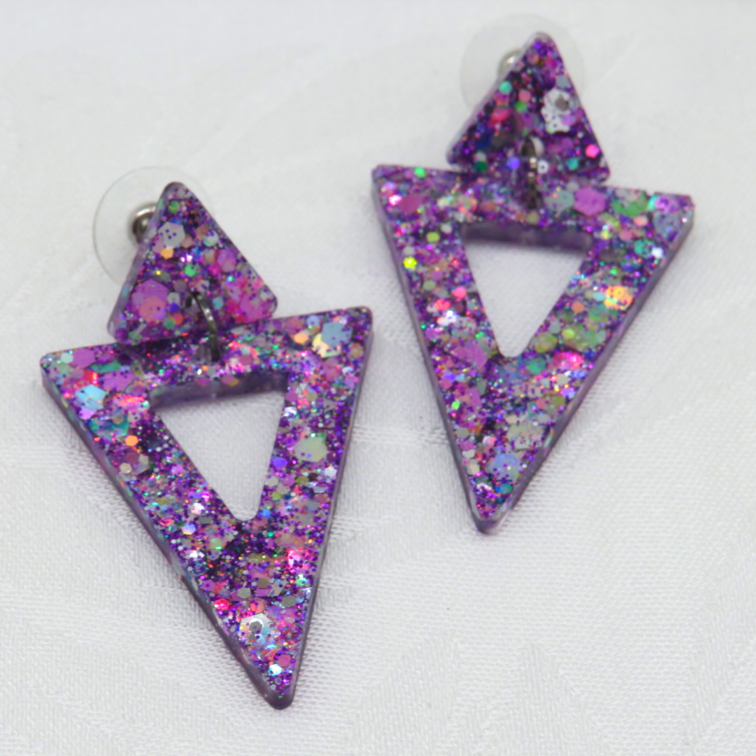 Don’t Kill My Vibe - Glitter Dangles image 3
