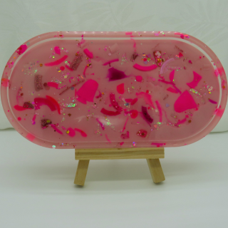 Pink Tray with No Waste image 0