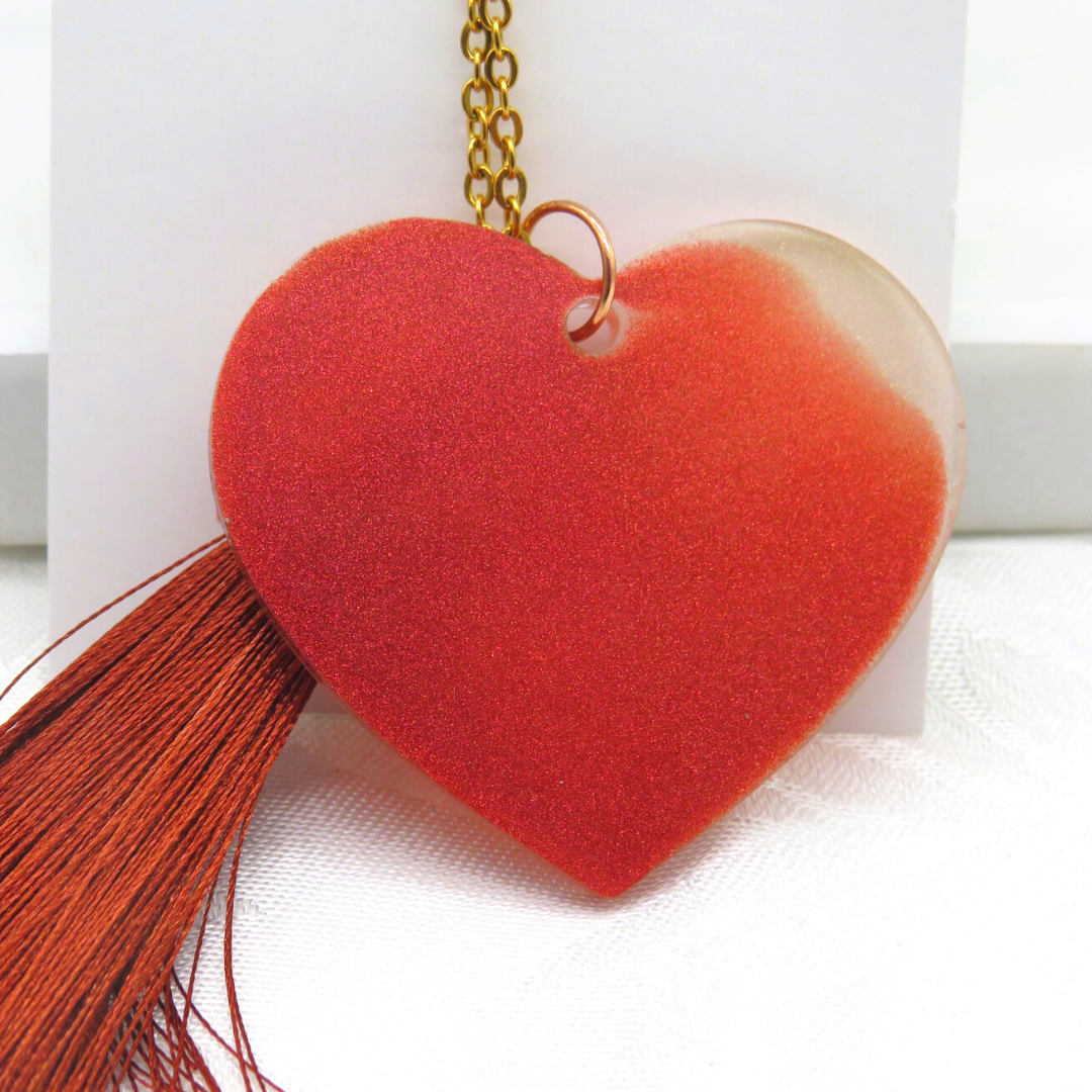 Love Is...A Copper Heart Pendant  image 2