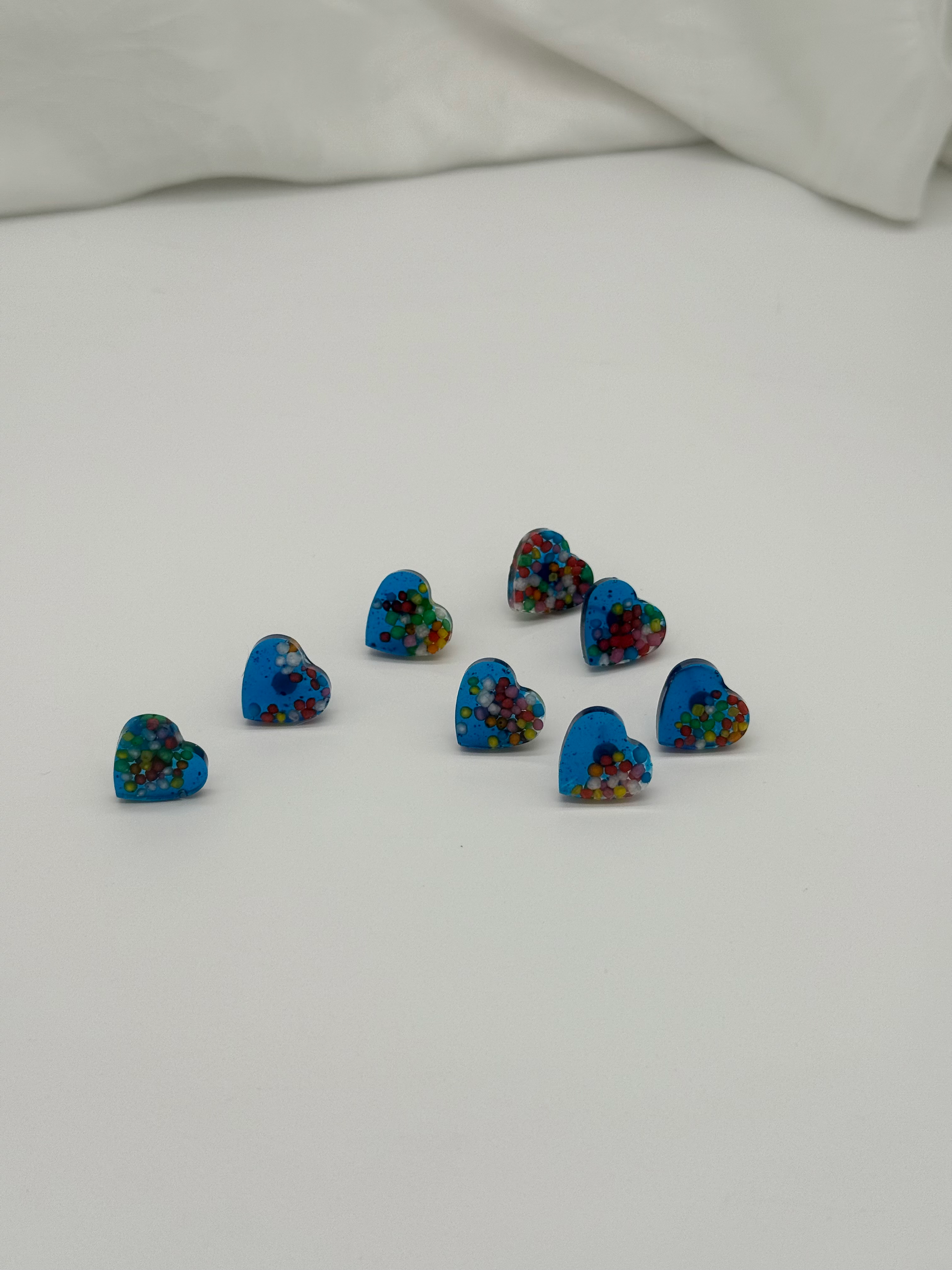 Blue Neon Candy Hearts  image 2
