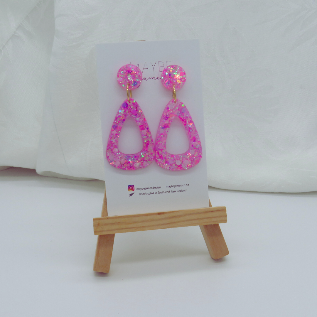 Fairyland Purple 4cm Dangles  image 2