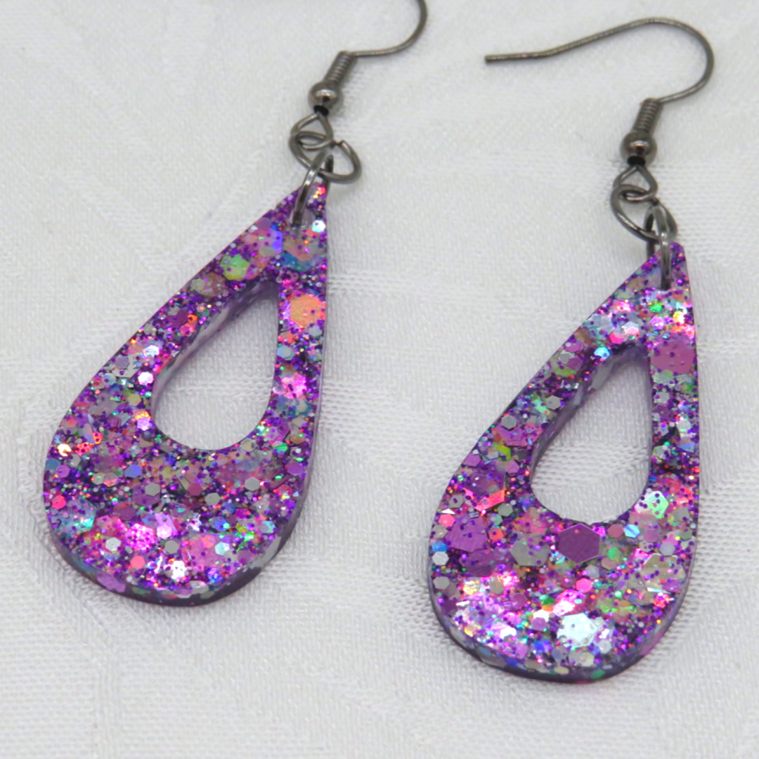Don’t Kill My Vibe - Glitter Dangles image 1