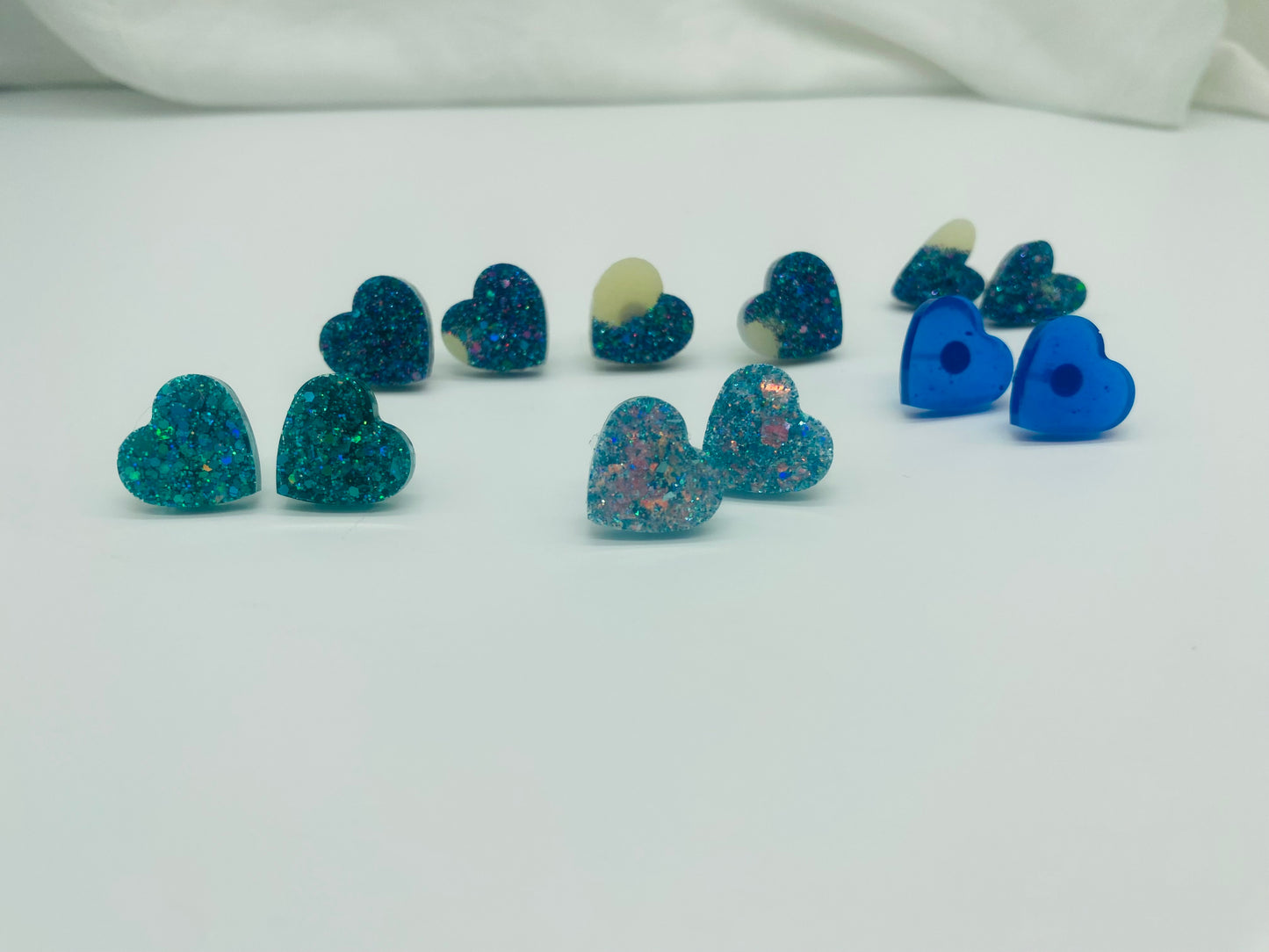 12mm Heart Shaped Studs