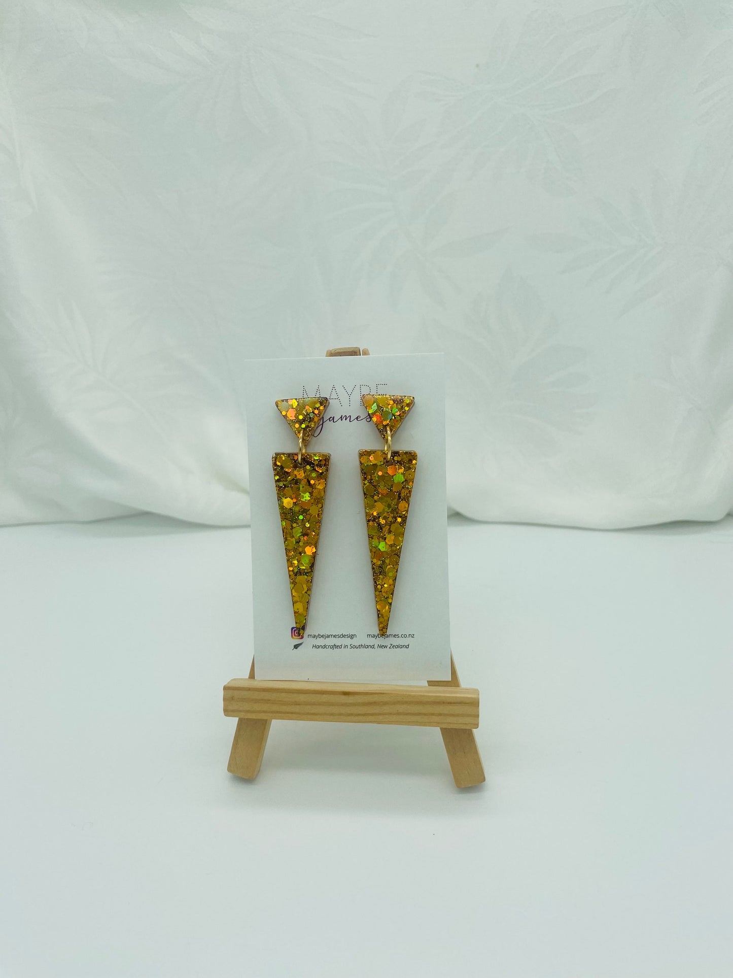 Canary Yellow Dress - 5cm Dangles image 2