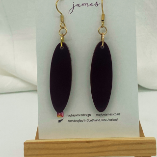 So Scarlett It Was Maroon - 5cm Dangles image 3