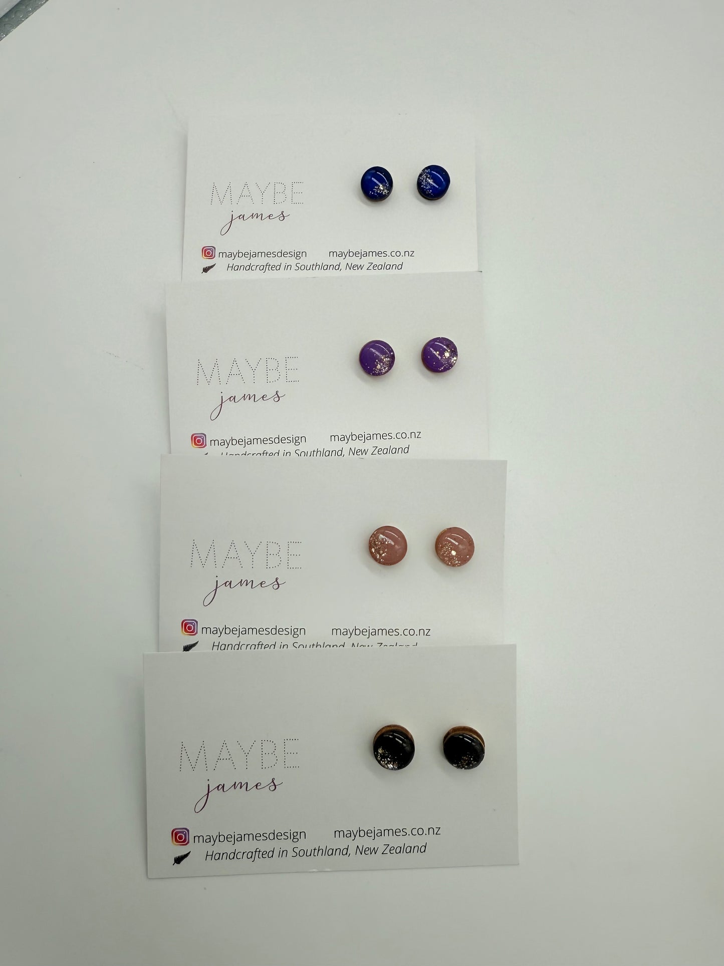 12mm Mini Glam Studs