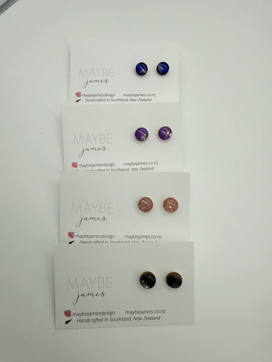 12mm Mini Glam Studs