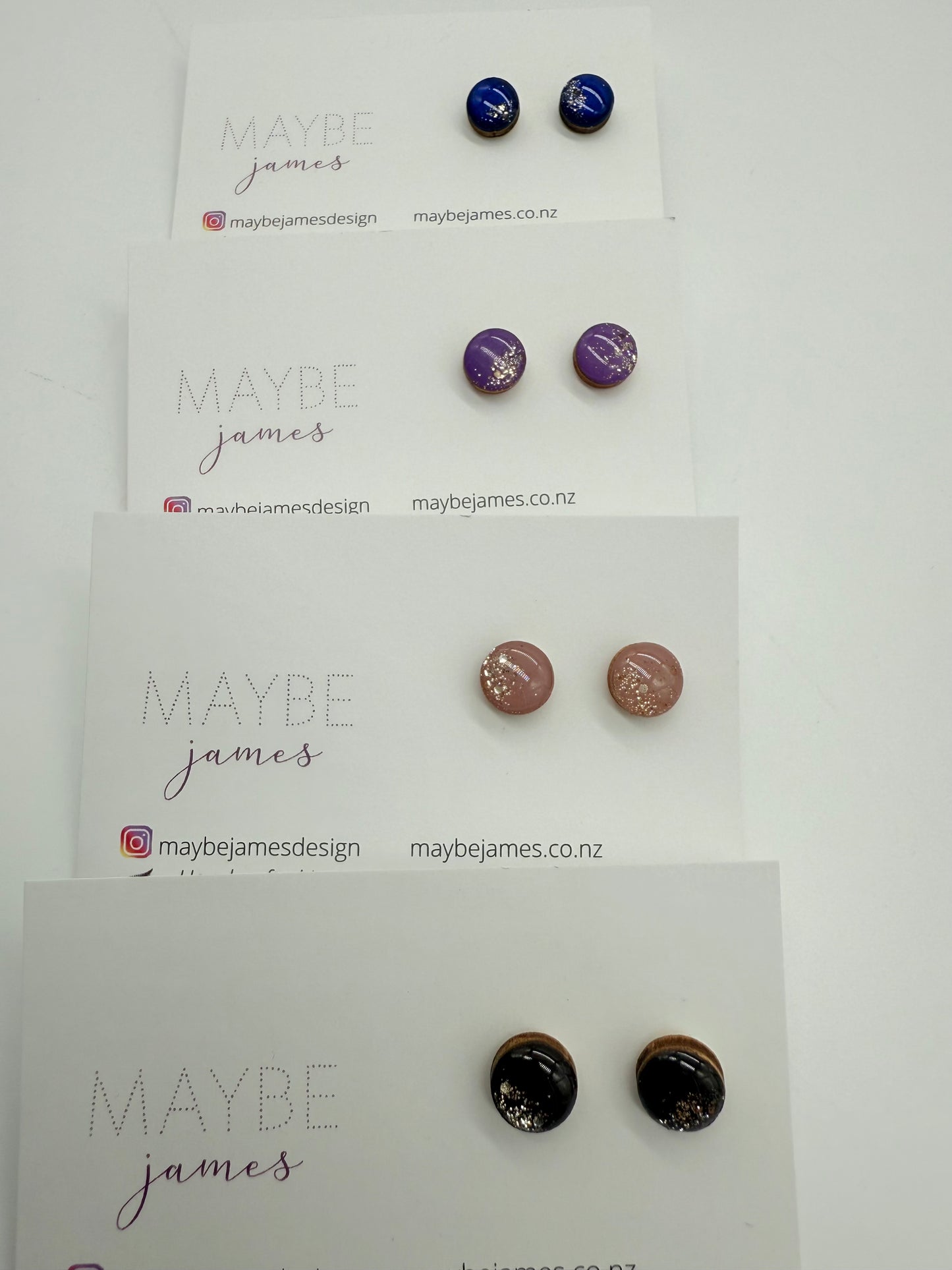12mm Mini Glam Studs