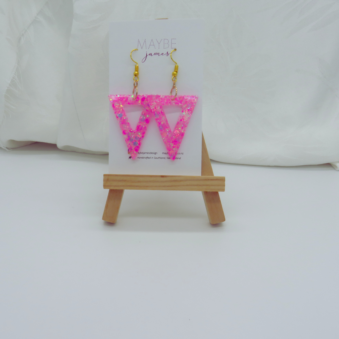 Candyfloss Pink 4cm Dangles image 5