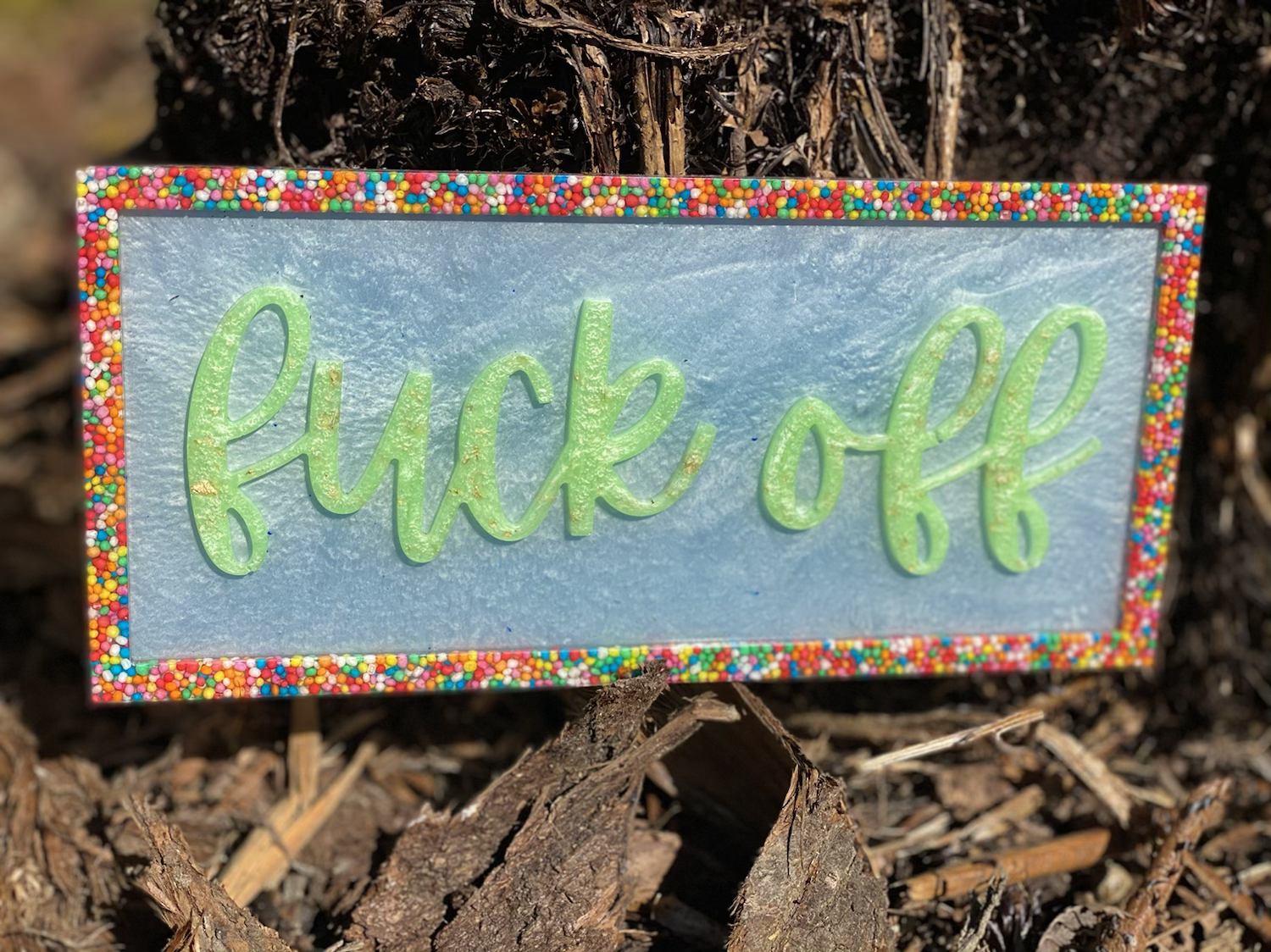 Fk Off Sign - Neon & Candy image 0
