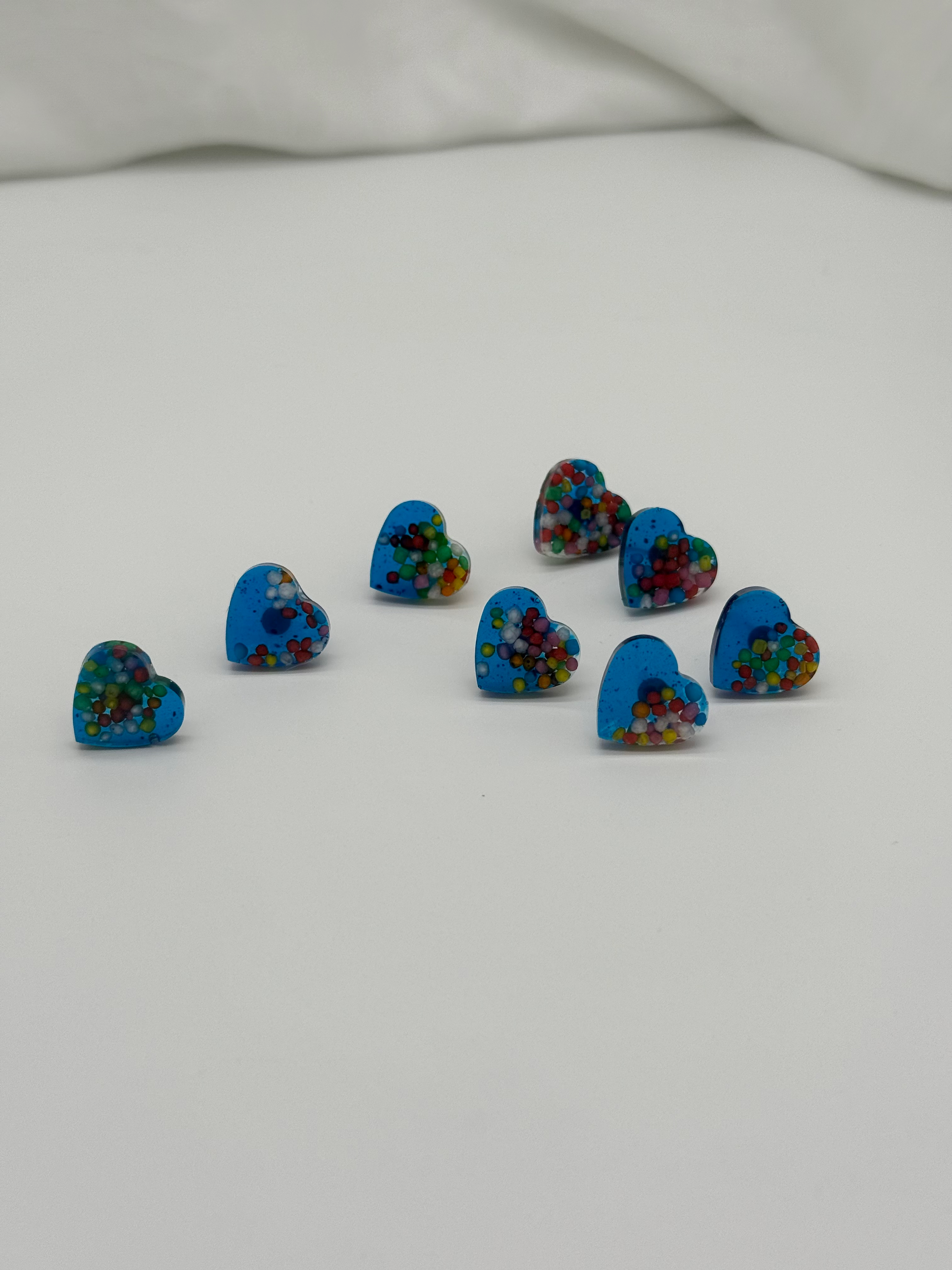Blue Neon Candy Hearts  image 0