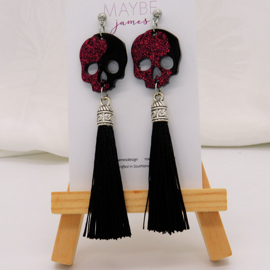 Day Of The Dead - 9.5cm Long Dangles image 0