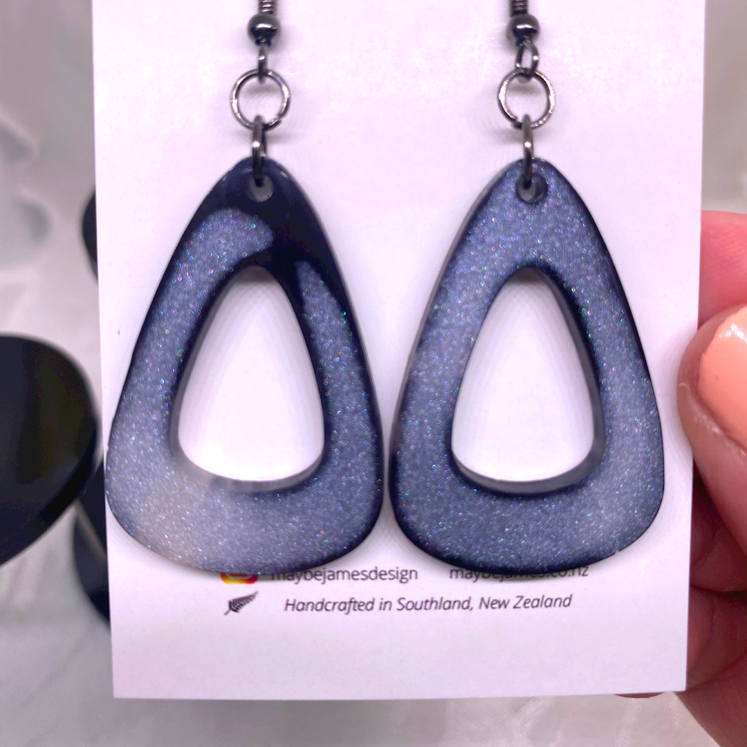 The 'Blake' Black & White Dangle Collection image 11
