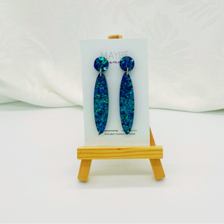 Deep Blue Sea - 5cm Dangles image 0