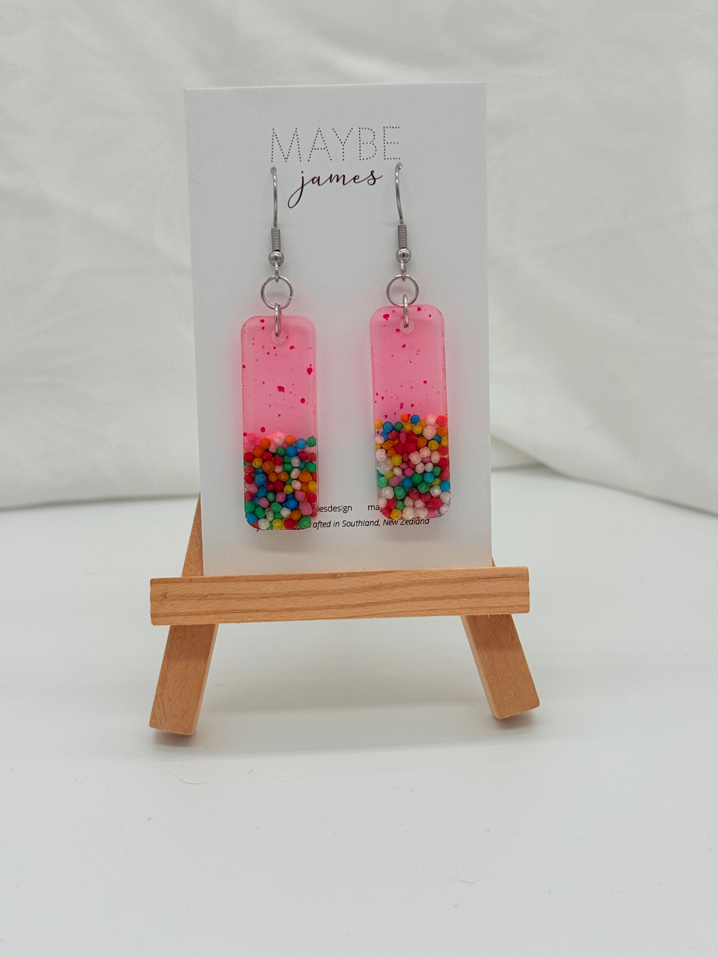 100's & 1000's Candy Light Pink Dye Two Tone 3.5cm image 0
