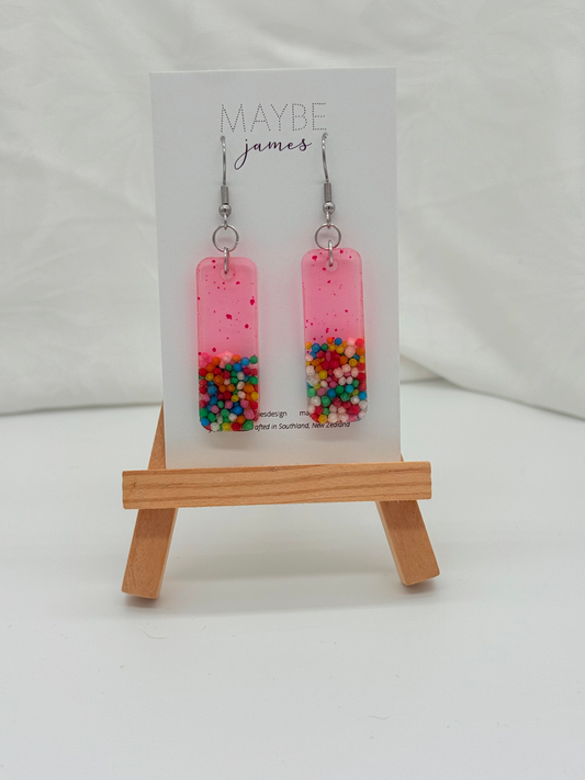 100's & 1000's Candy Light Pink Dye Two Tone 3.5cm image 0