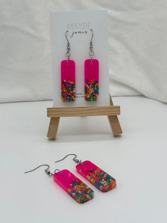 100's & 1000's Candy Neon Pink Two Tone 3.5cm image 0