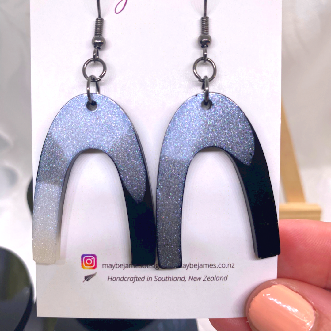 The 'Blake' Black & White Dangle Collection image 13
