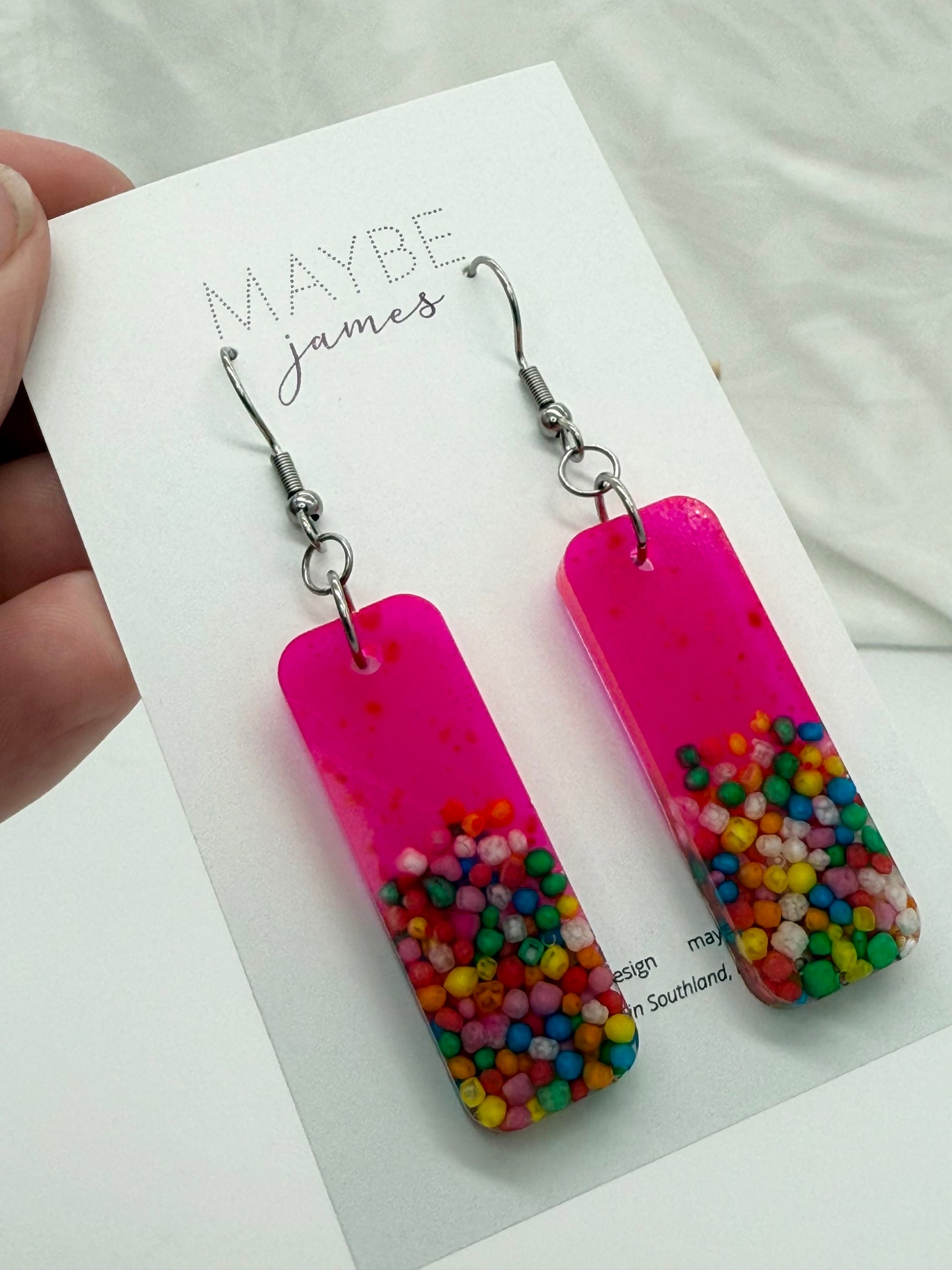 100's & 1000's Candy Neon Pink Two Tone 3.5cm image 2